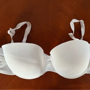 Elegant White Women's Bra